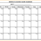 Month At A Glance Blank Calendar Printable | Monthly inside Month At A Glance Blank Calendar Template
