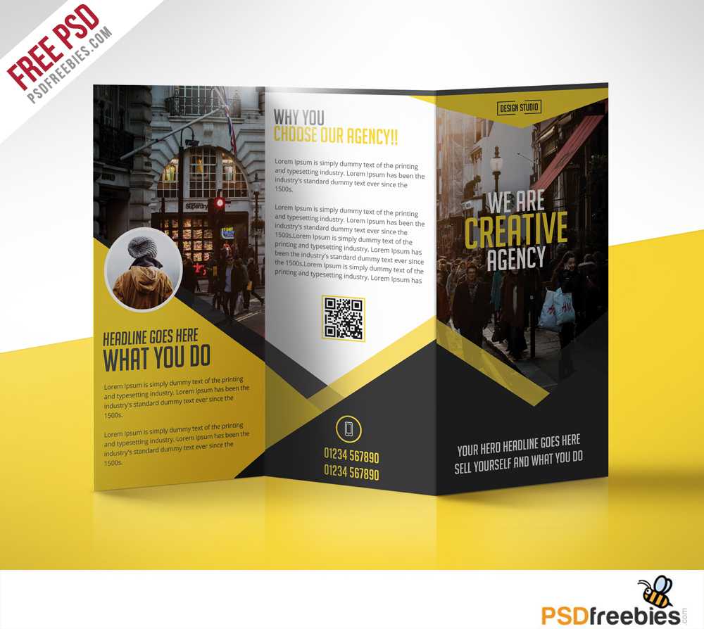 Multipurpose Trifold Business Brochure Free Ms Word Brochure Inside Free Business Flyer Templates For Microsoft Word
