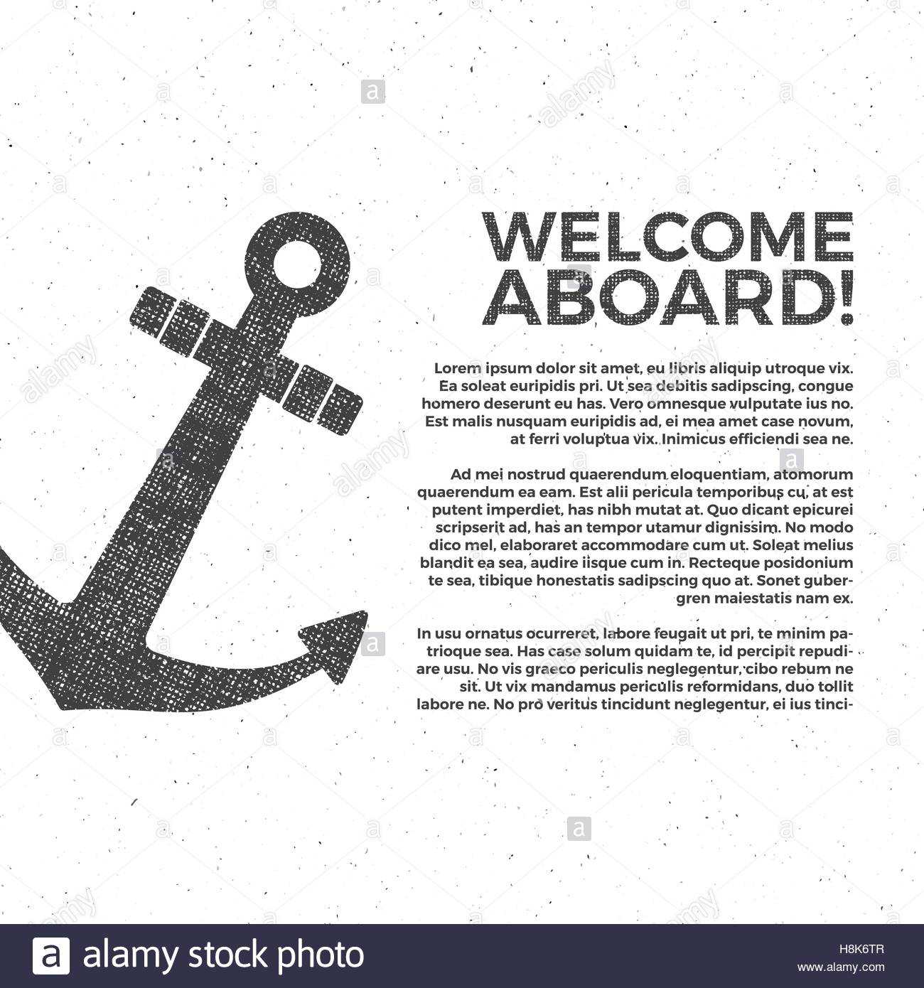 Nautical Banner Design. Sailor Vector Poster Template Within Nautical Banner Template