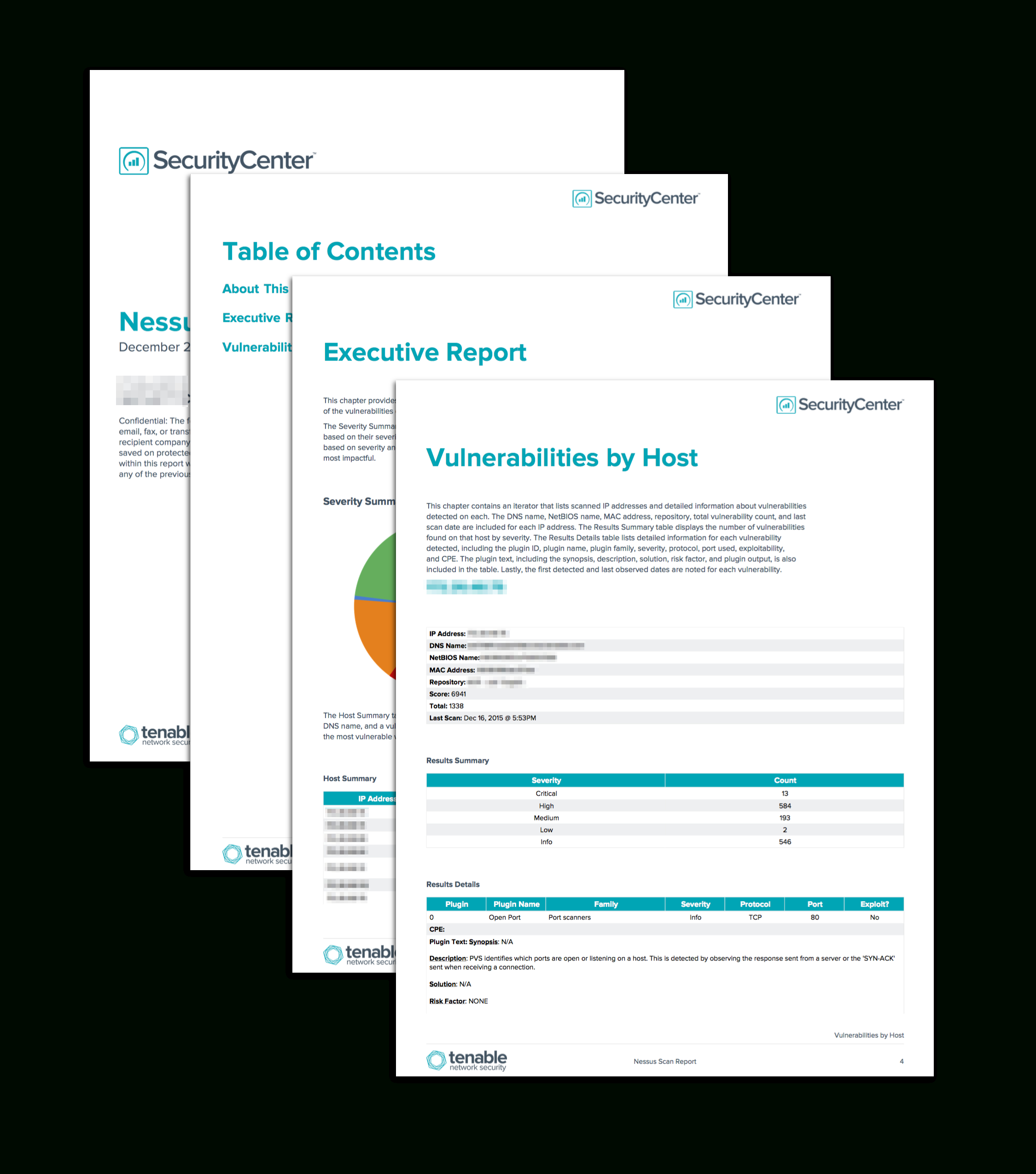 Nessus Scan Report – Sc Report Template | Tenable® In Nessus Report Templates