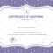 Official Adoption Certificate Template In Blank Adoption Certificate Template