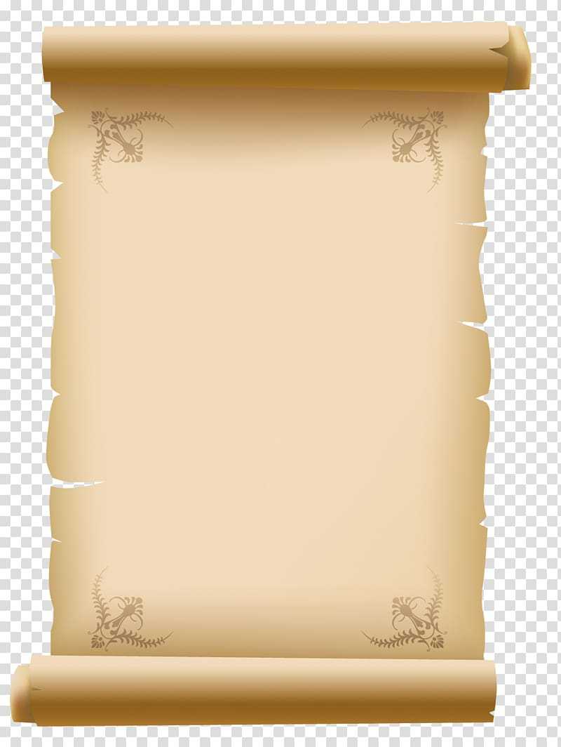 Paper Scroll , Paper Transparent Background Png Clipart Pertaining To Scroll Paper Template Word