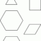 Pattern Blocks Clipart Pertaining To Blank Pattern Block Templates