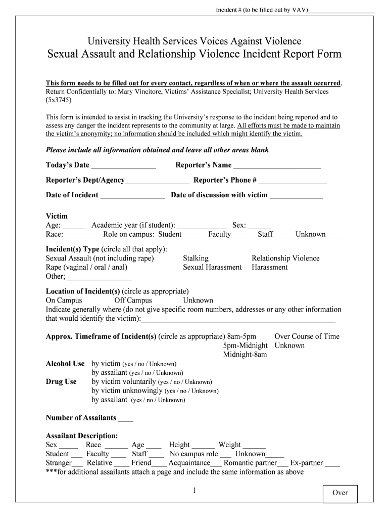 Pdf Domestic Violence Fill Out Form – Fill Online, Printable With Regard To Medication Incident Report Form Template