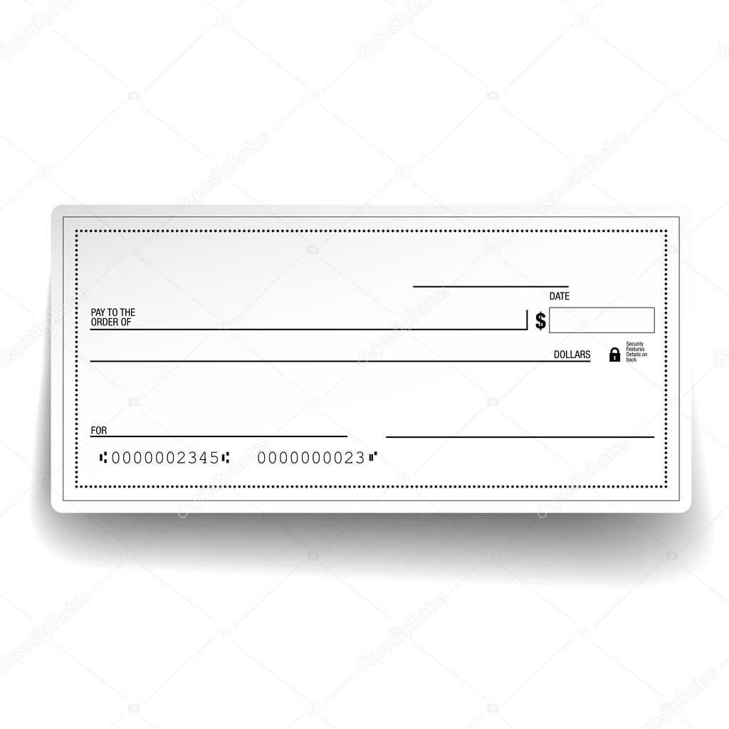 Editable Blank Check Template Professional Plan Templates