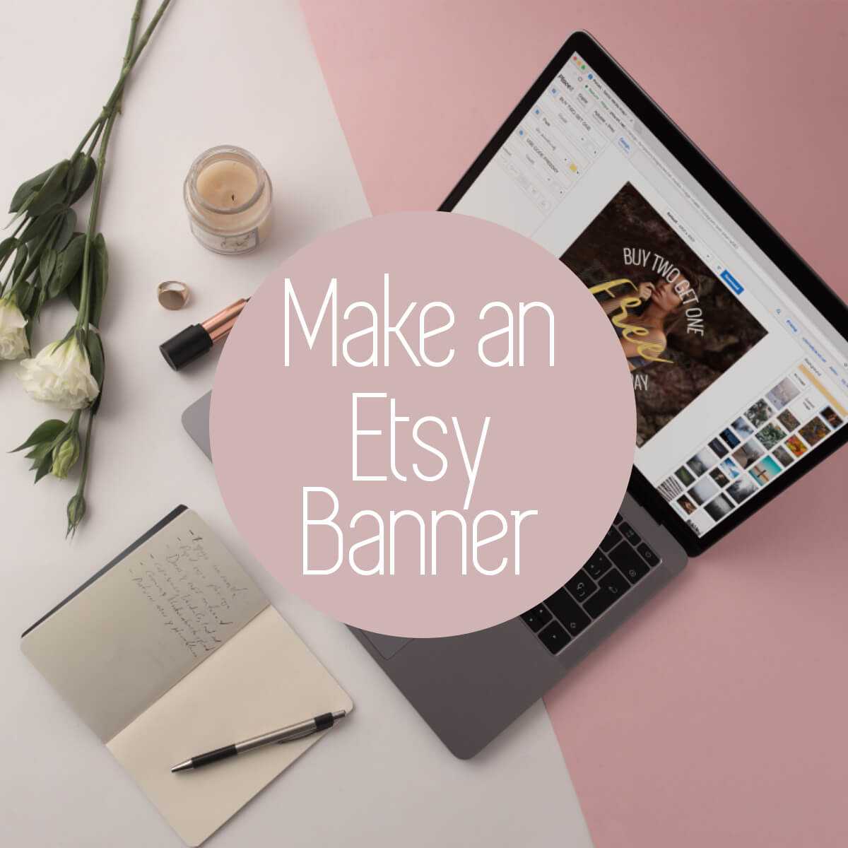 Personalize Your Etsy Shop - Cover Photos And Banners With Free Etsy Banner Template