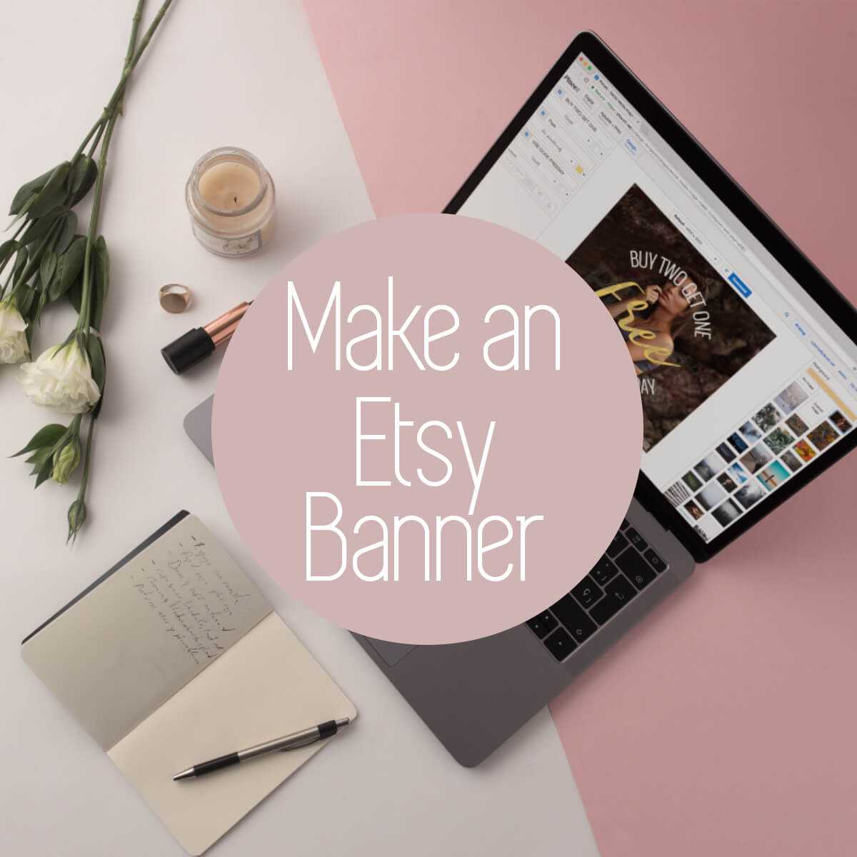 Free Etsy Banner Template   Professional Plan Templates