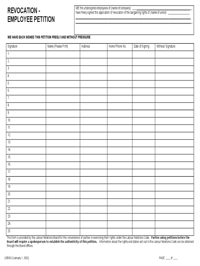 Petition Template – 4 Free Templates In Pdf, Word, Excel Inside Blank Petition Template