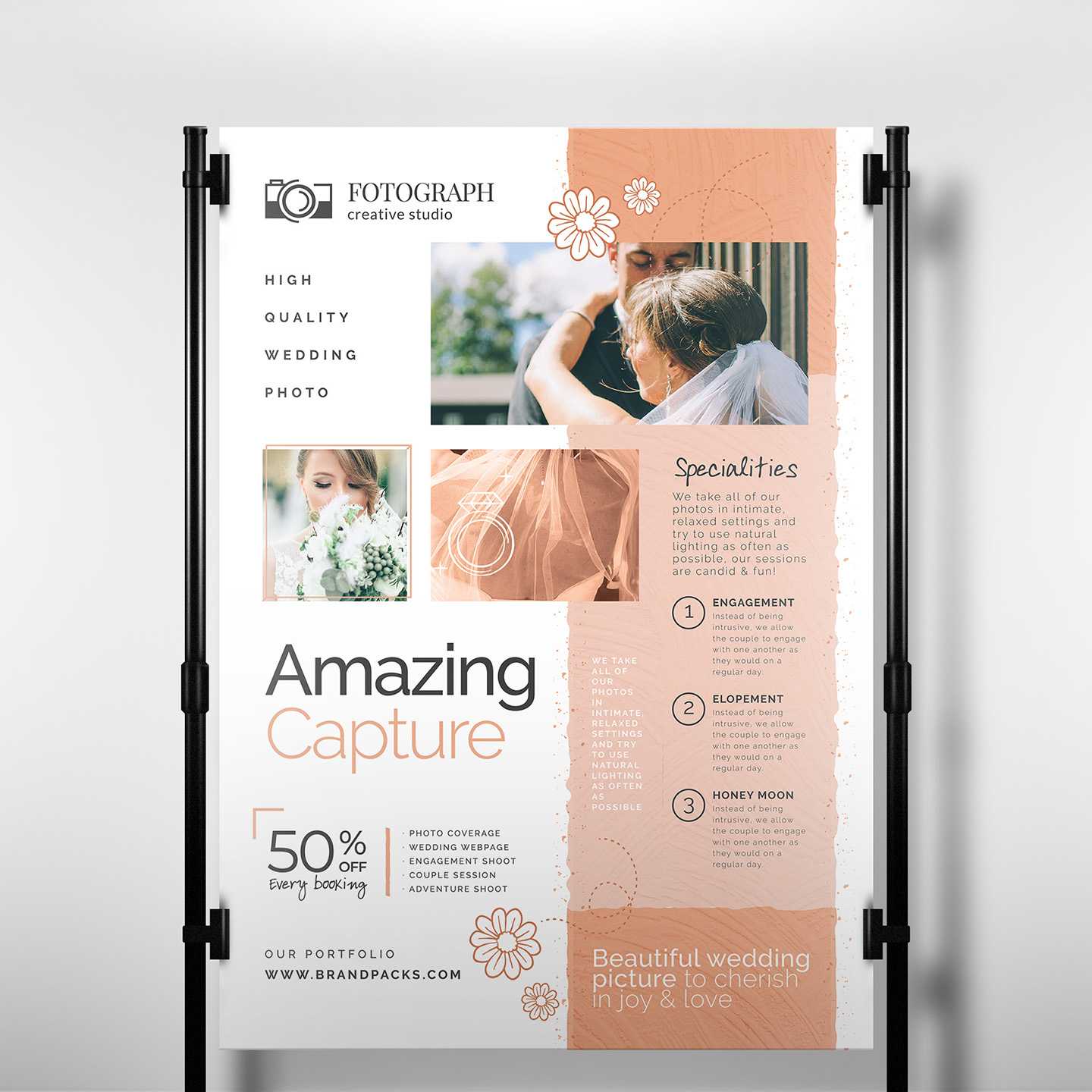 Photography Service Banner Template - Psd, Ai & Vector Pertaining To Photography Banner Template