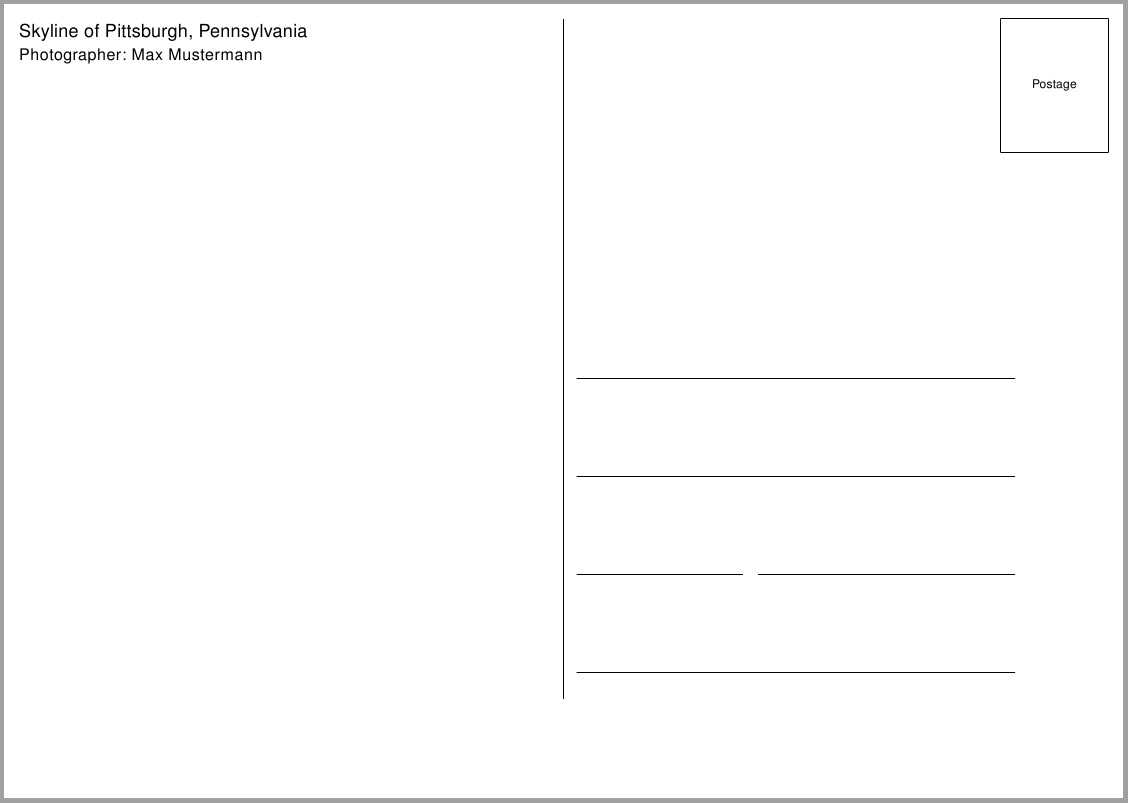 Postcard Template – Inenx For Microsoft Word 4X6 Postcard Template
