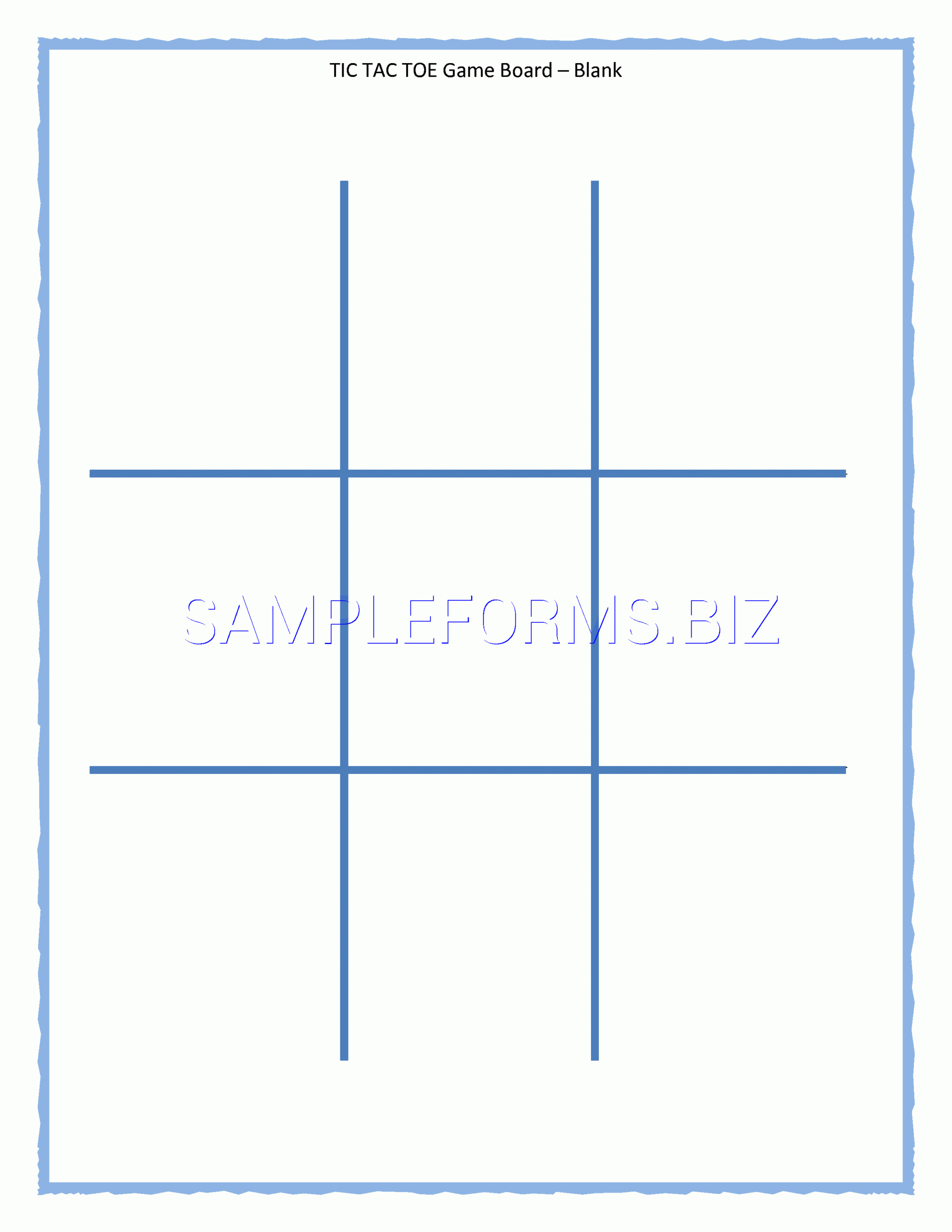 Preview Pdf Tic Tac Toe Game Board, 1 Within Tic Tac Toe Template Word
