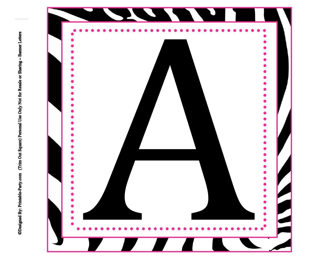 Printable Birthday Banner Letters – Karan.ald2014 Inside Free Letter Templates For Banners