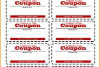 Printable Blank Coupon Template - Karati.ald2014 throughout Blank Coupon Template Printable