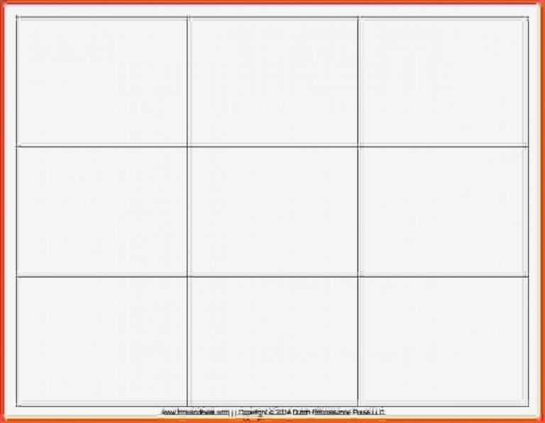 Free Printable Blank Flash Cards Template Professional Plan Templates