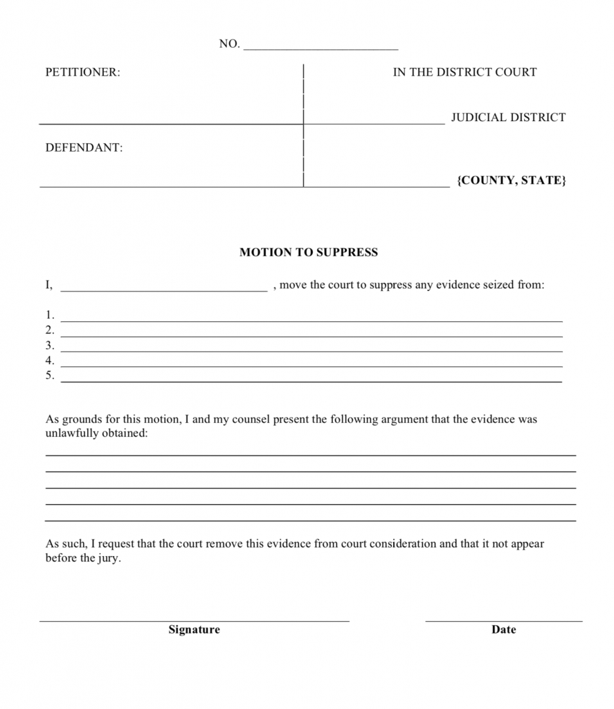 Printable Legal Forms And Templates | Free Printables Throughout Blank Legal Document Template