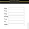 Printable To Do List Throughout Blank To Do List Template