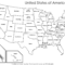 Printable Usa Blank Map Pdf With Regard To United States Map Template Blank