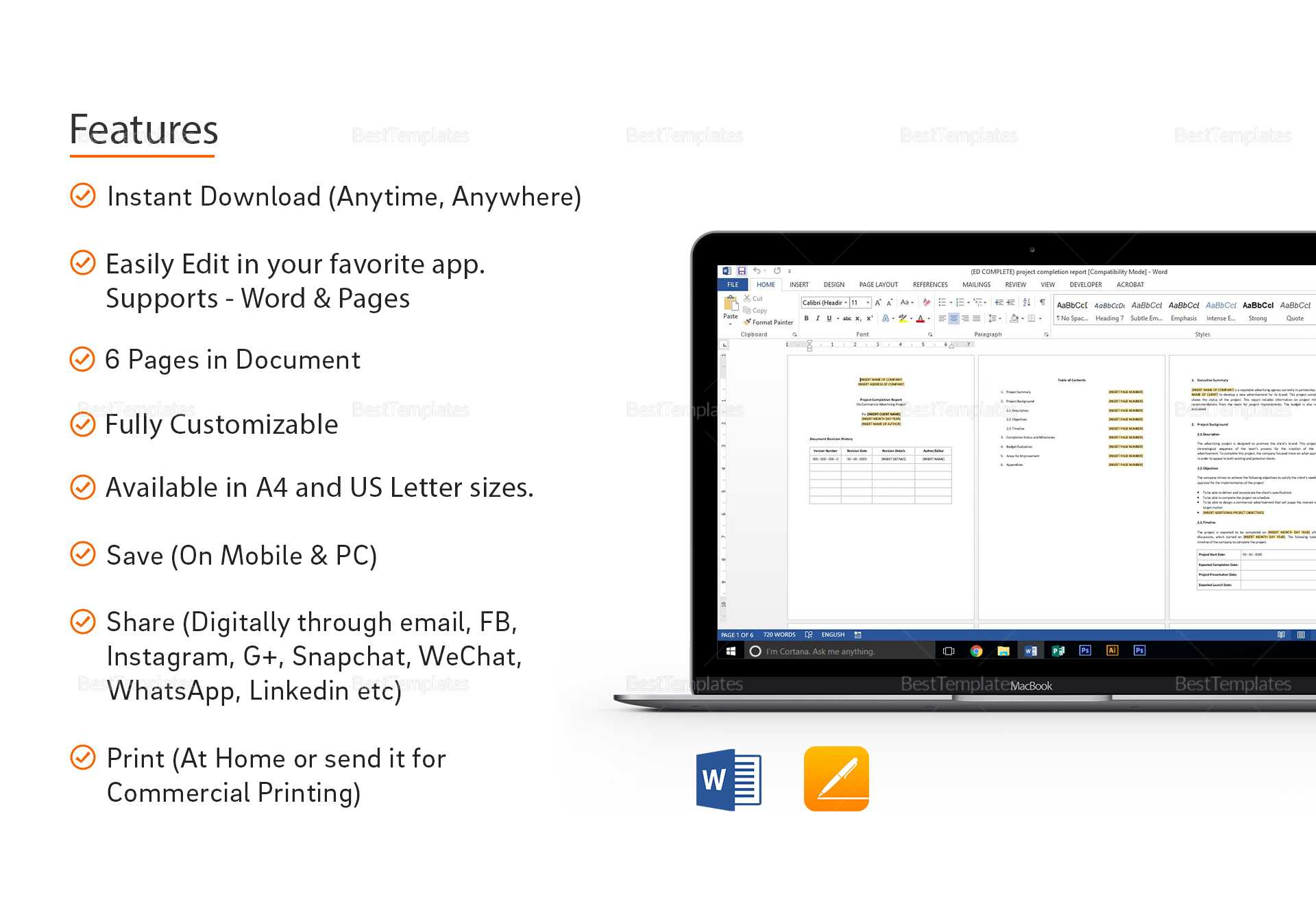 Project Completion Report Template Intended For Ar Report Template