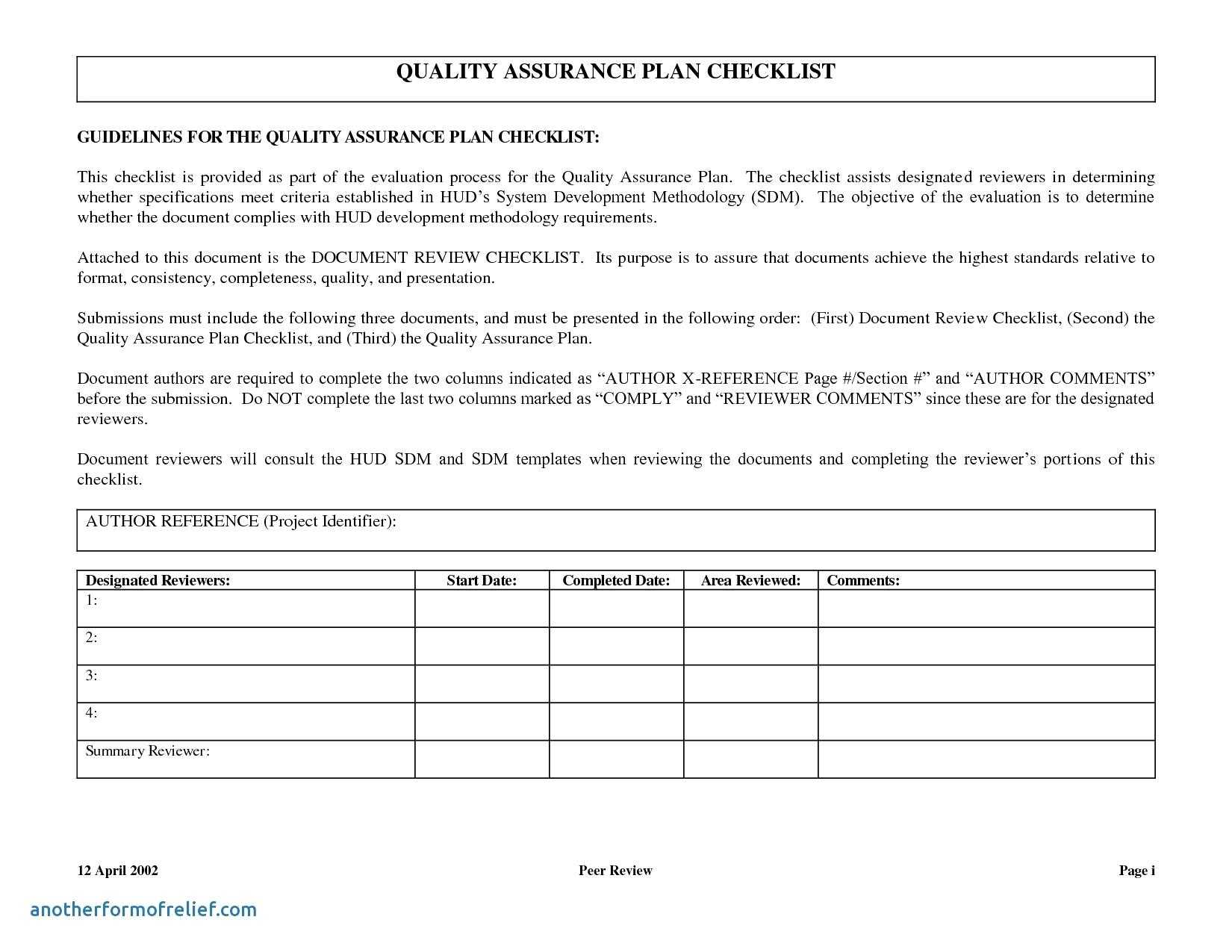 Quality Assurance Report Template Archives – Free Resume Within Software Quality Assurance Report Template