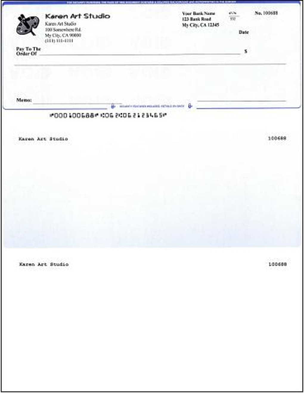 Quickbooks Check Virtual Printer – Download Pertaining To Blank Check Templates For Microsoft Word