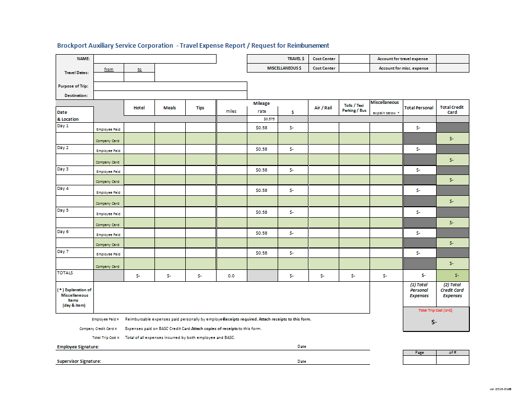 Request Reimbursement And Travel Expense Report Template Regarding Expense Report Template Xls