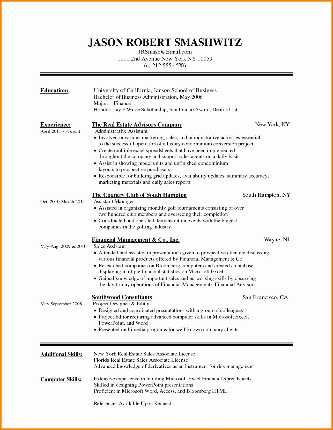 Resume Format Microsoft Word – Kesem.biz Throughout Blank Resume Templates For Microsoft Word