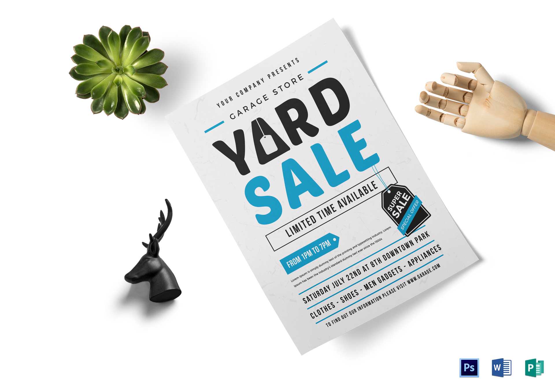 Sales Flyer Design – Barati.ald2014 Within Yard Sale Flyer Template Word