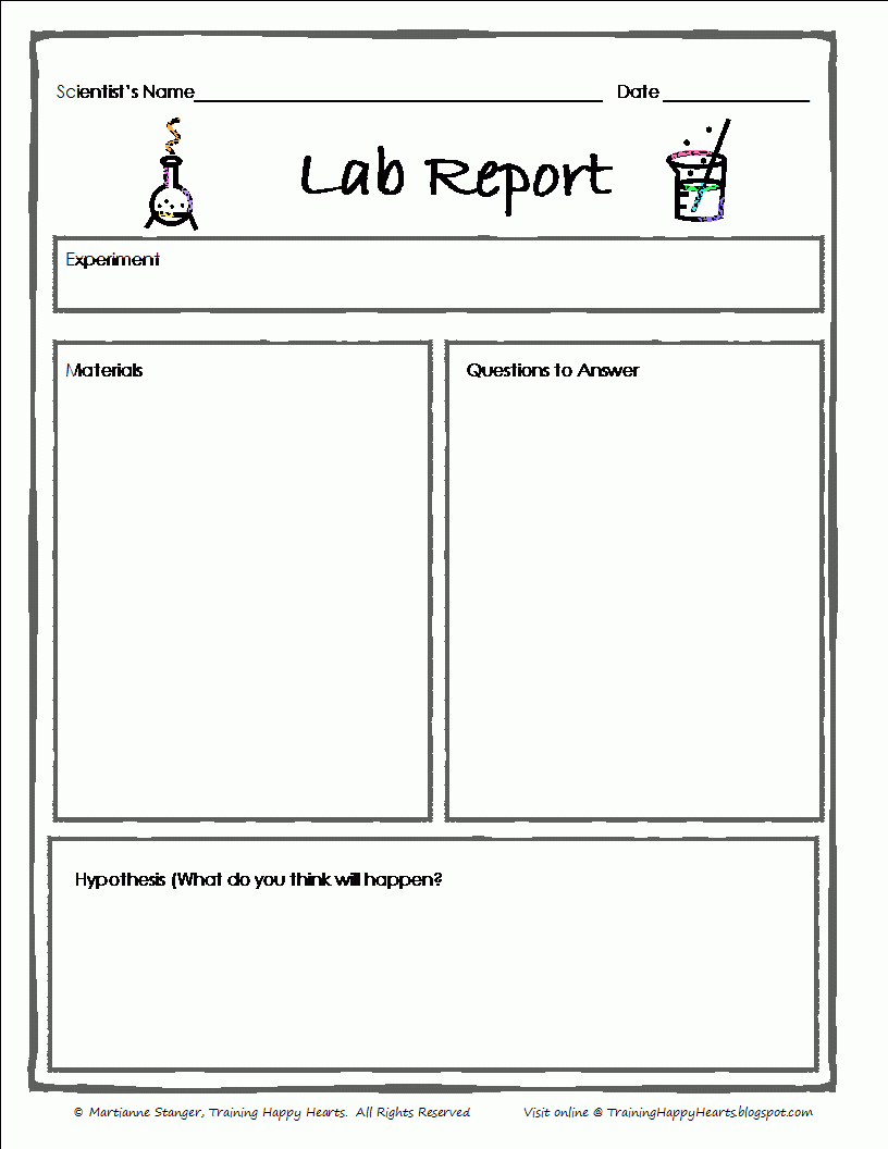 Science Experiment – Lessons – Tes Teach With Science Experiment Report Template