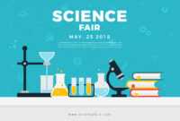 Science Fair Poster Banner - Download Free Vectors, Clipart within Science Fair Banner Template