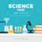 Science Fair Poster Banner – Download Free Vectors, Clipart Within Science Fair Banner Template
