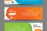 Set Of Web Banner Templates within Free Website Banner Templates Download