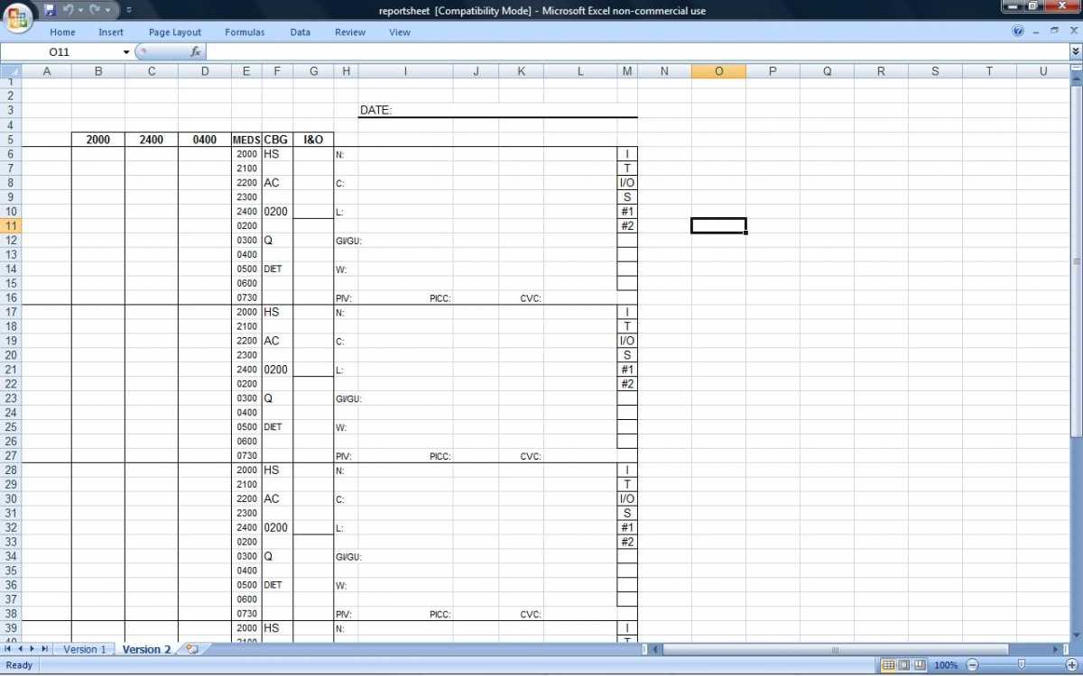 Share Your "brain" Sheet – Cardiac Nursing – Allnurses Intended For Nursing Report Sheet Templates