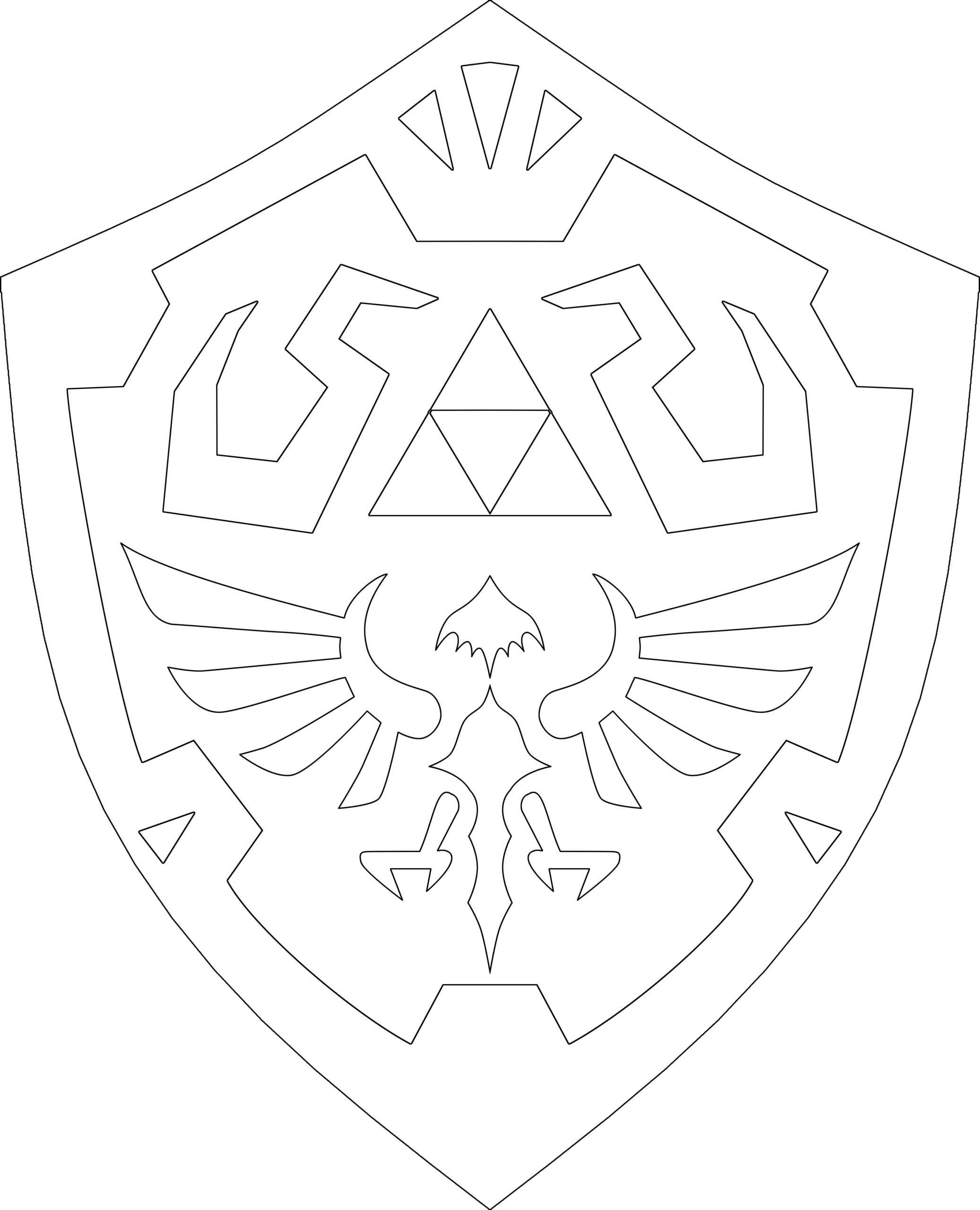 Shield Drawing Template At Paintingvalley | Explore Intended For Blank Shield Template Printable