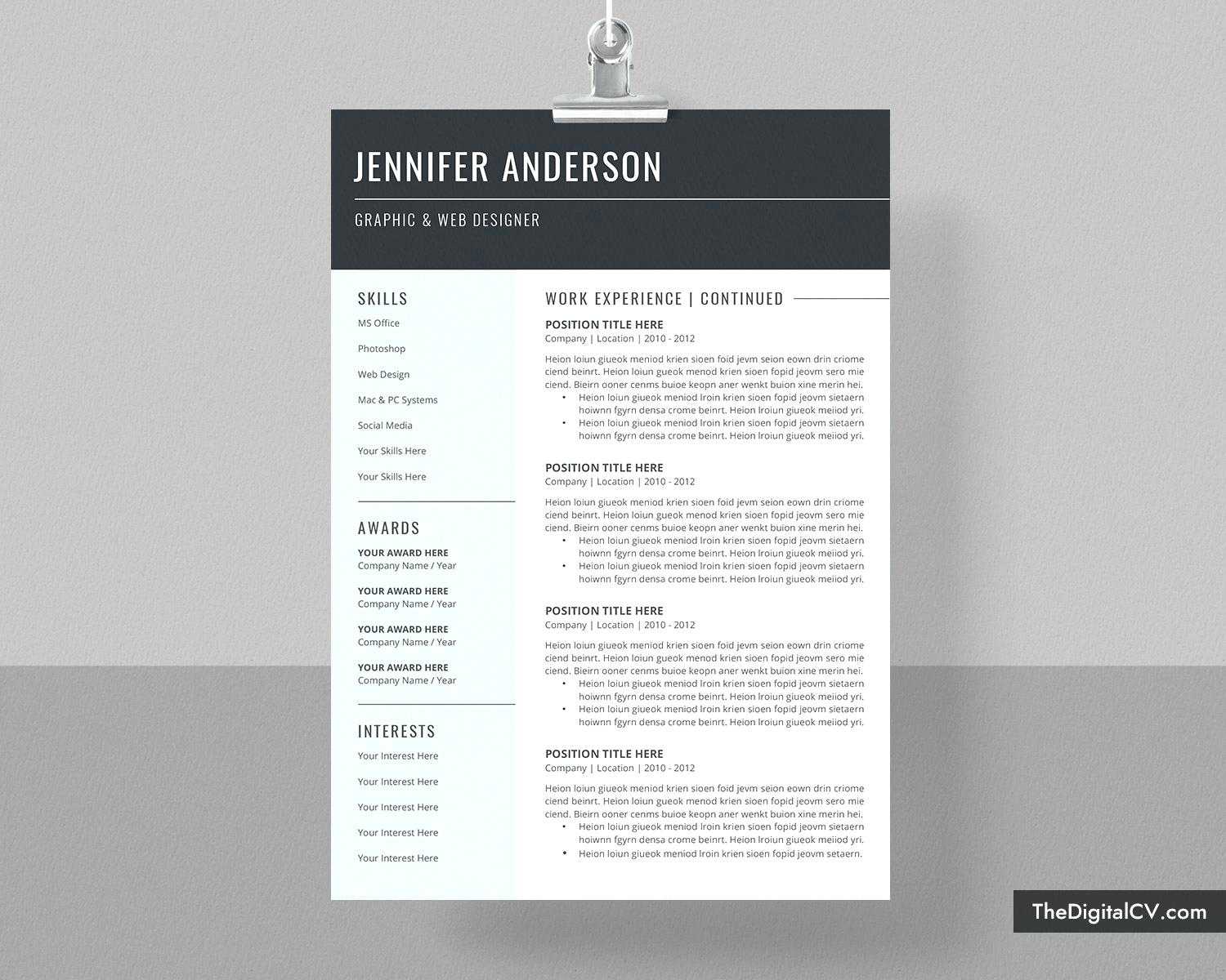 Simple Resume Template Microsoft Word – Heartwork Intended For Free Basic Resume Templates Microsoft Word