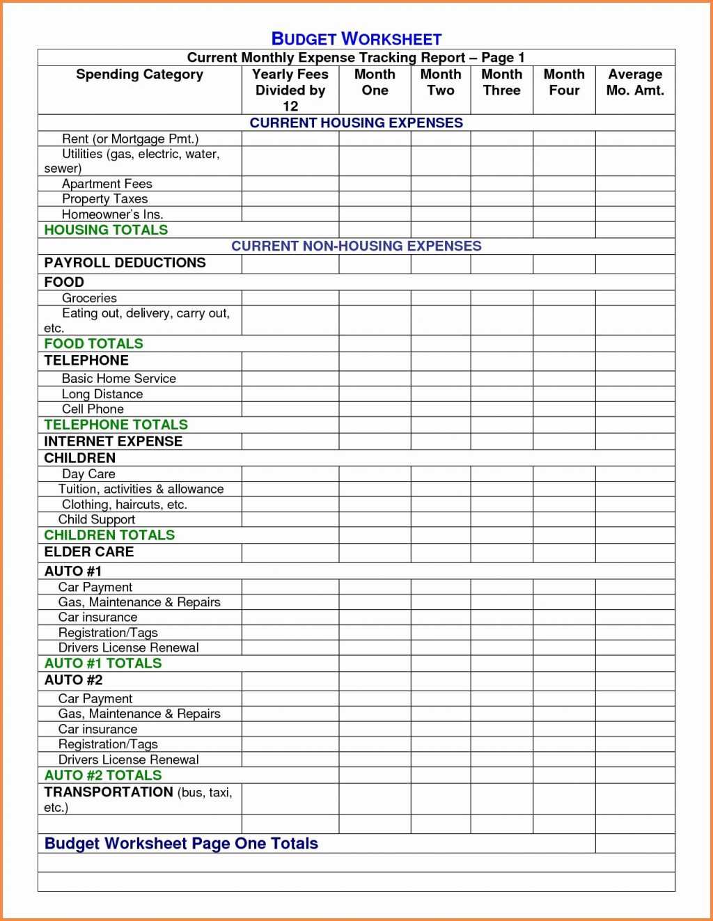 Spreadsheet Monthly Expense Template Expenses Business Pertaining To Monthly Expense Report Template Excel