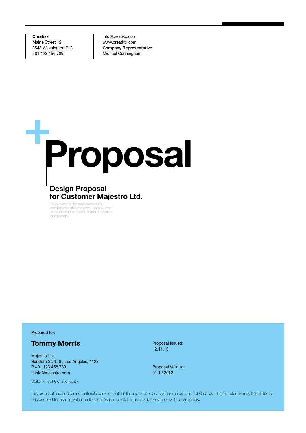 Suisse Design Proposal Templateegotype – Issuu Inside Software Project Proposal Template Word