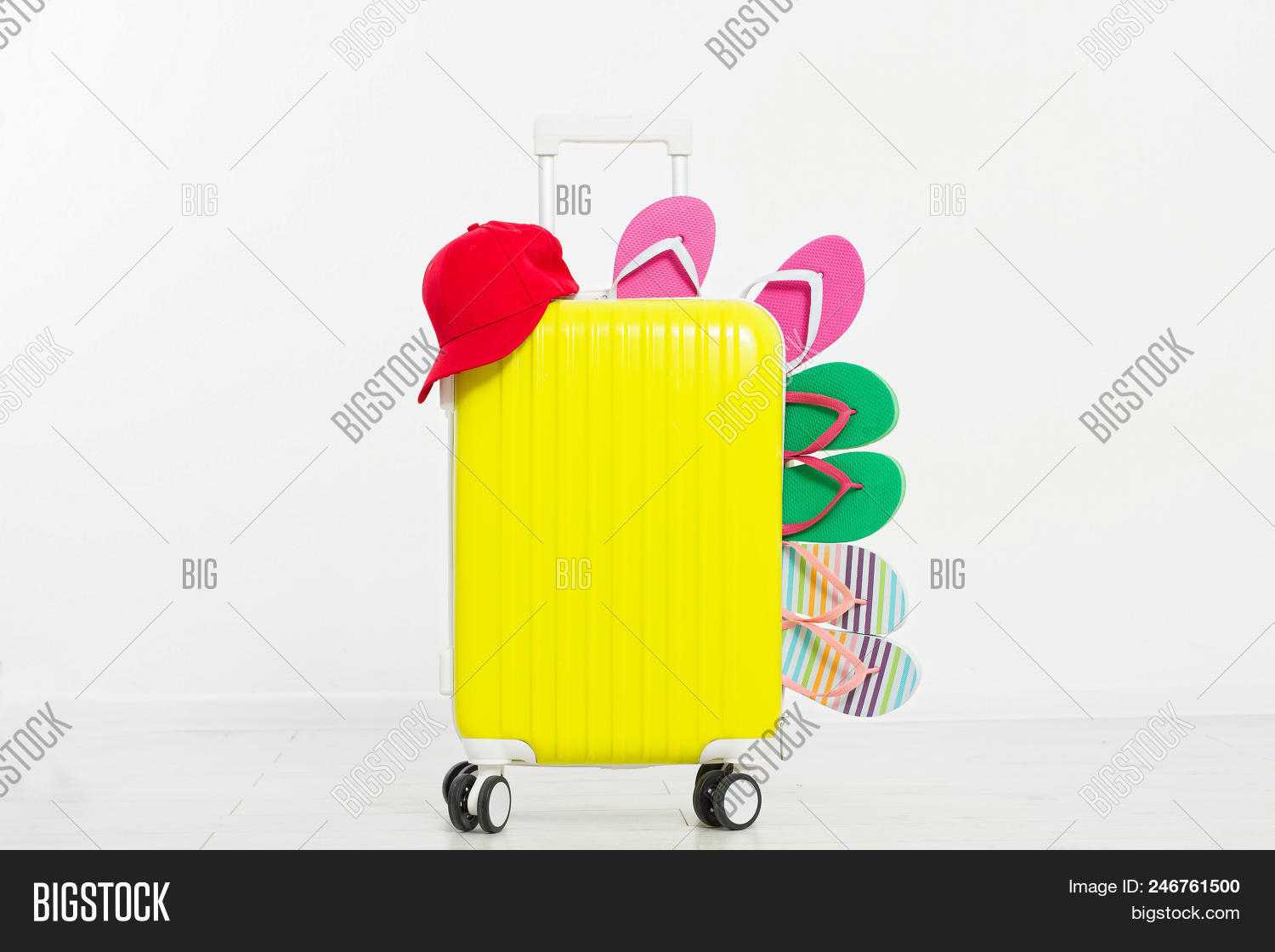 Suitcase Isolated On Image & Photo (Free Trial) | Bigstock Within Blank Suitcase Template