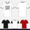 T Shirt Blank Design Template Regarding Blank Tee Shirt Template