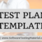 Test Plan Template With Detailed Explanation | Software Inside Software Test Plan Template Word