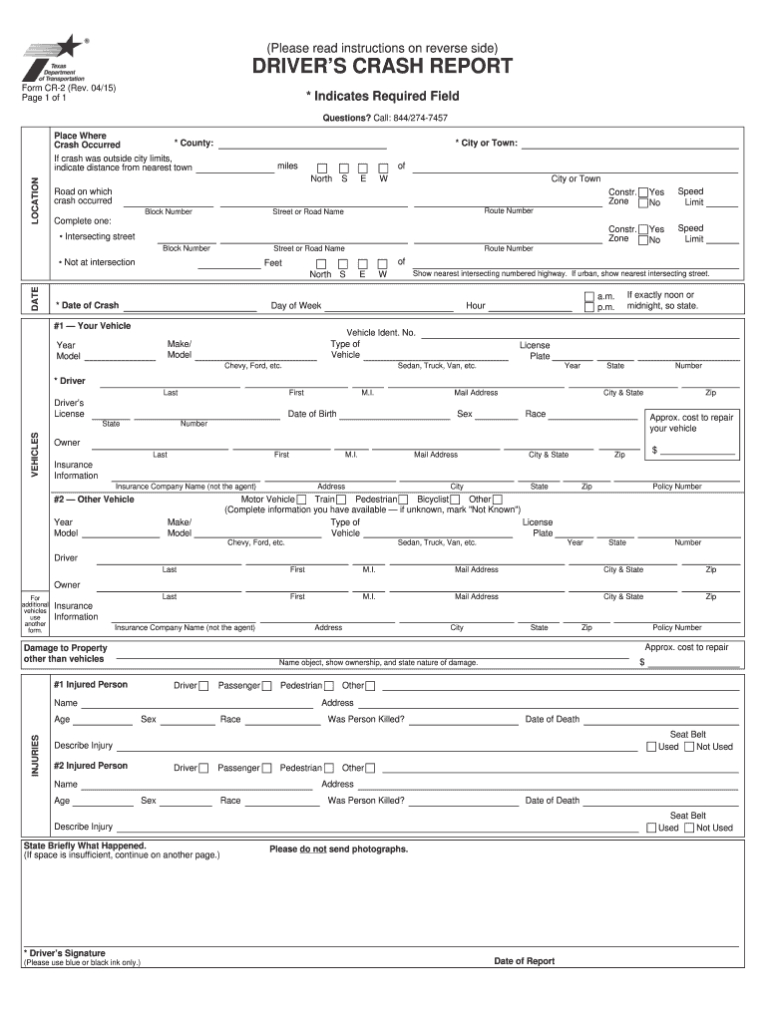 Texas Blue Form – Fill Out And Sign Printable Pdf Template | Signnow ...
