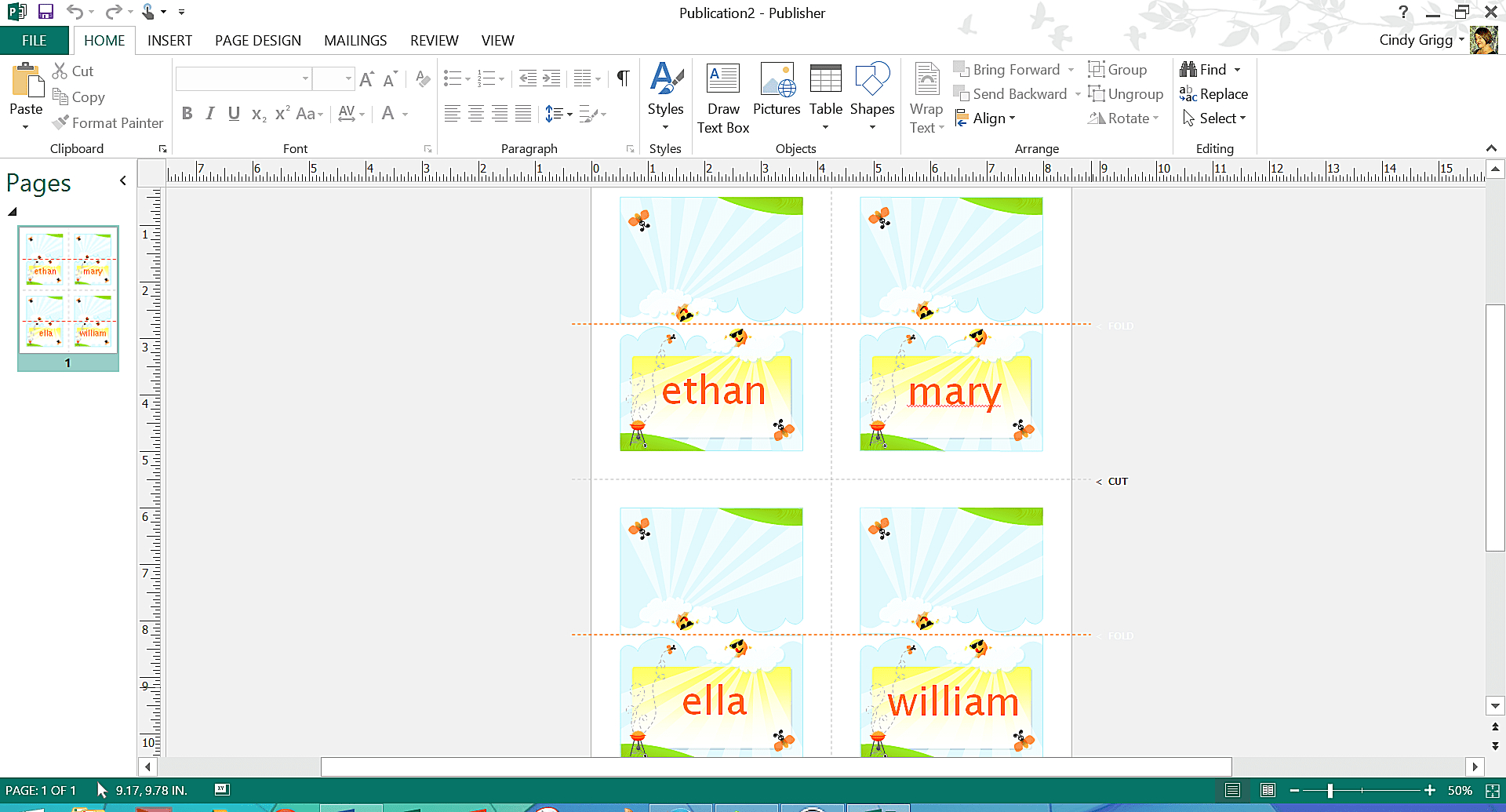 The 11 Best Summer Templates For Microsoft Inside Microsoft Word Place Card Template