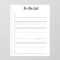 To Do List Template. Daily Planner Page. Lined Paper Sheet. Blank.. In Blank To Do List Template