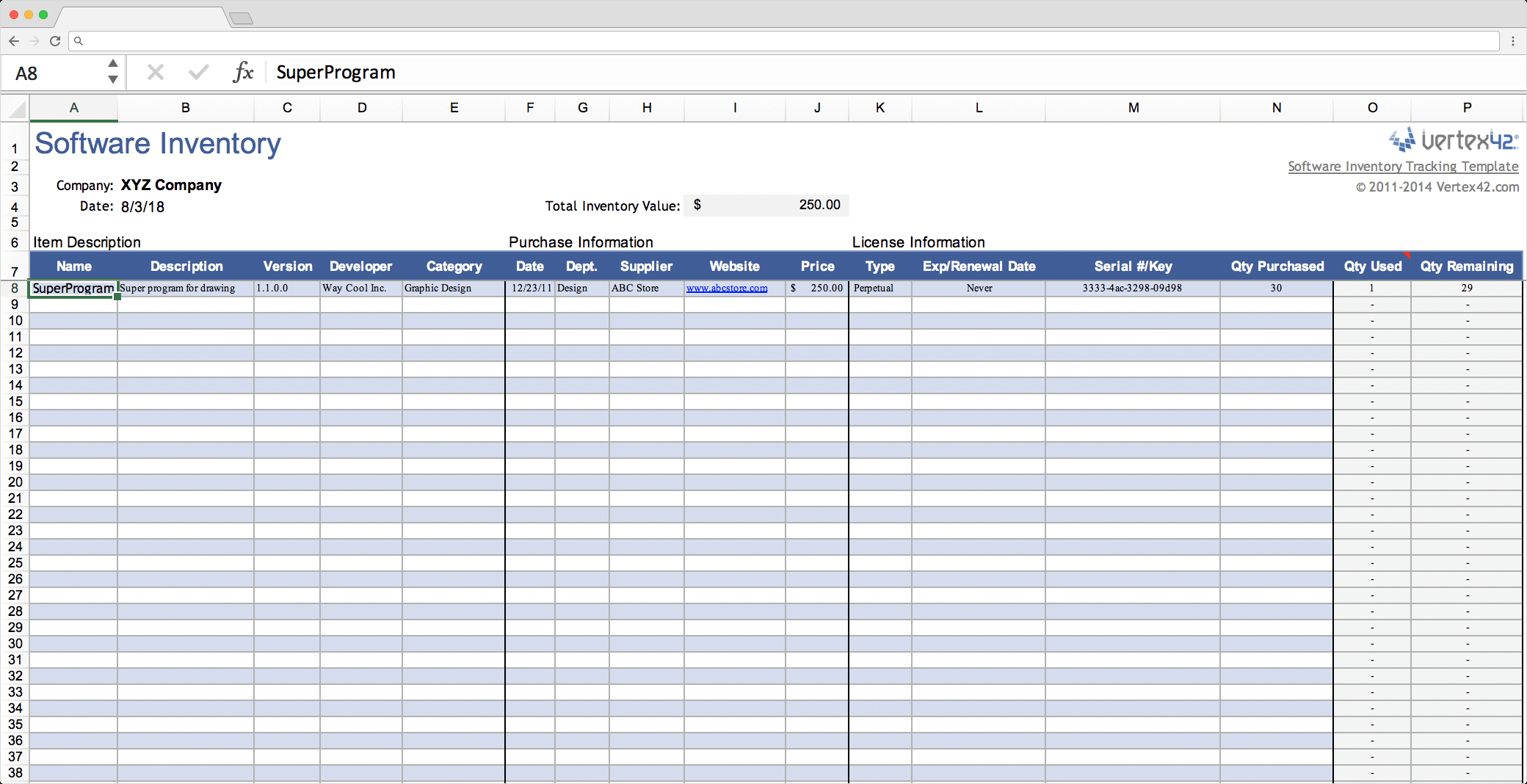 Top 10 Inventory Excel Tracking Templates – Sheetgo Blog For Stock Report Template Excel