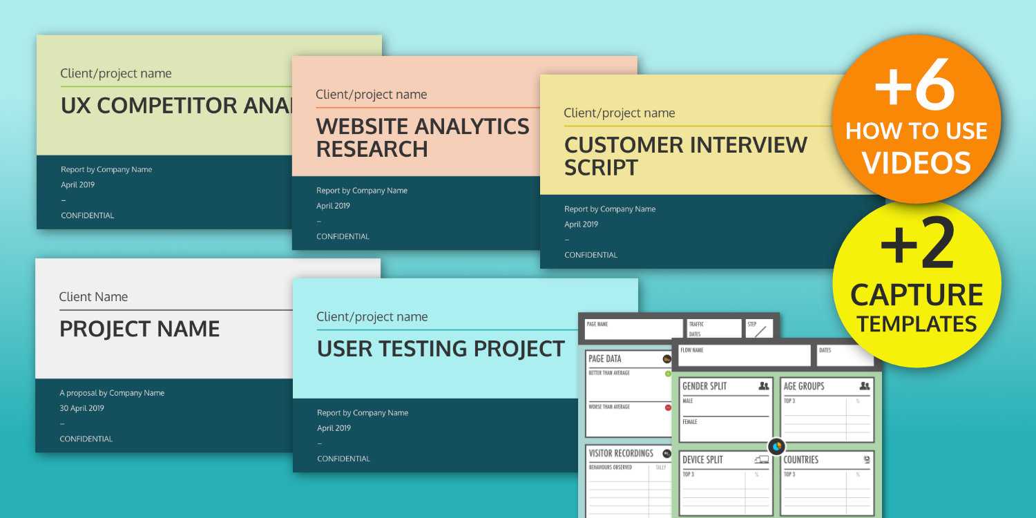 Ux Design Templates – User Research Reports And Guides Throughout Ux Report Template