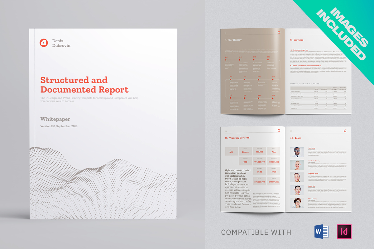 White Paper Templates With White Paper Report Template