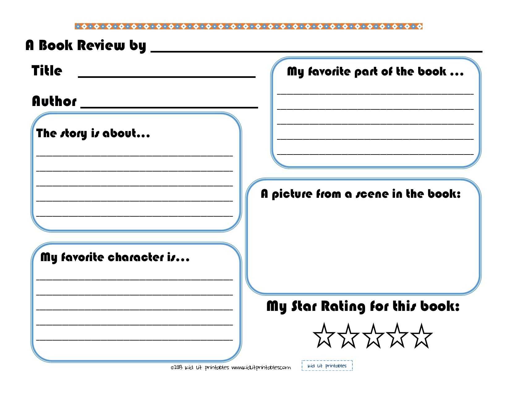 Worksheet Ideas ~ Book Report Template 1St Grade Kola With Regard To Book Report Template 2Nd Grade