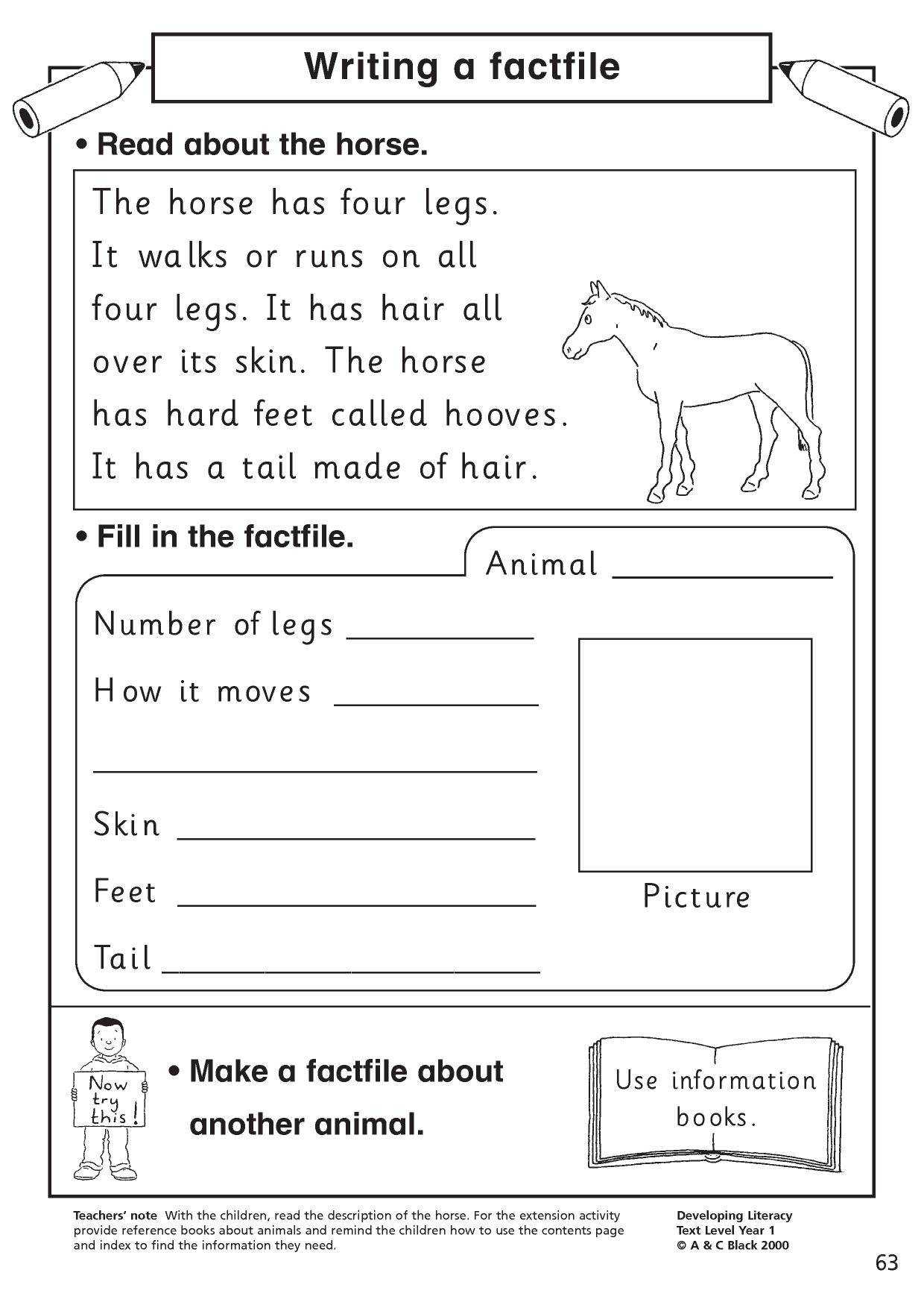 Writing Composition Resources For Fs, Ks1 And Ks2 - Teachit With Report Writing Template Ks1