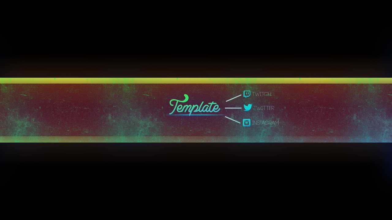 Yt Banner Template | Thanks For 100 Subs | Part (2/2) - Youtube Throughout Yt Banner Template